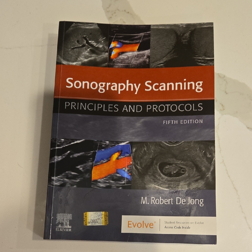 M.Robert deJong RDMS 
Sonography Scanning: Principles and Protocols